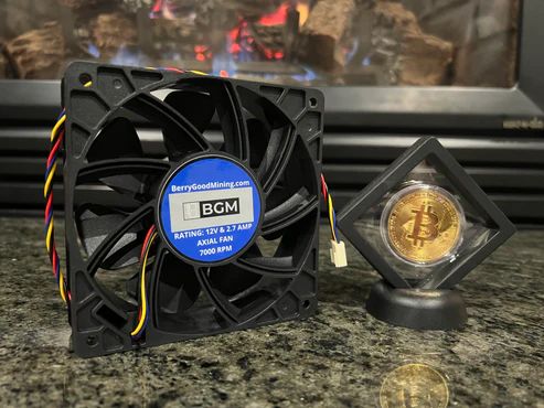 Photo 1 of 120 x 120 x 40mm 7000RPM Fans
Crypto mining fans