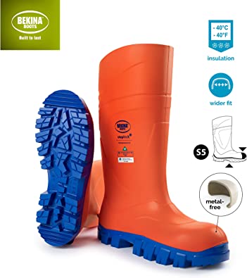 Photo 1 of Bekina StepliteX ThermoProtec S5 Insulated Wellington Boots for Men and Women Size 8
