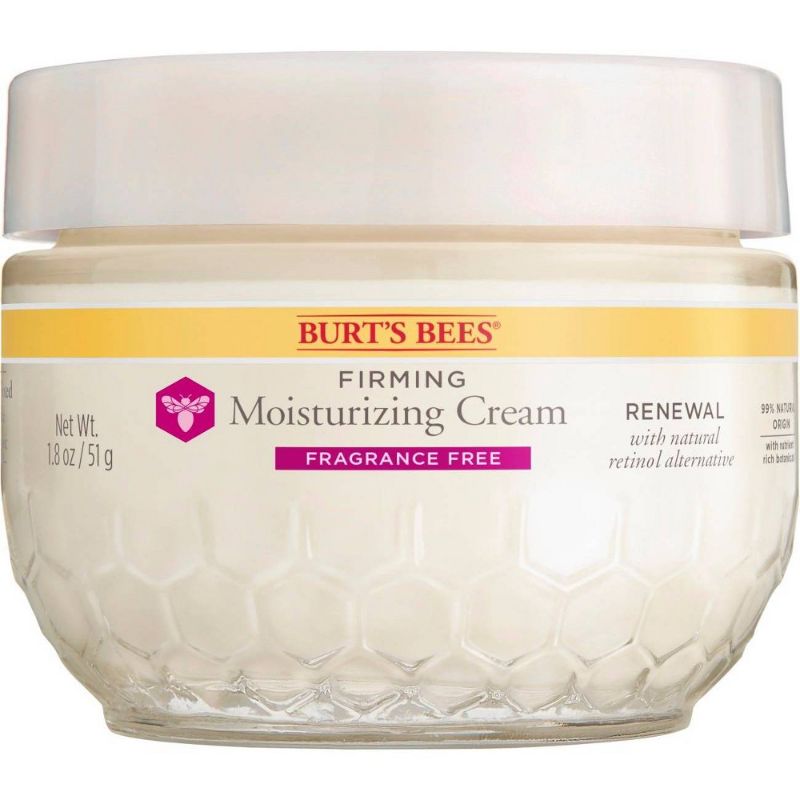 Photo 1 of Burt's Bees Renewal Firming Moisturizing Cream - Unscented - 1.8oz. BOX DAMAGE. 
