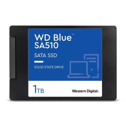 Photo 1 of WD Blue SA510 1TB SSD 2.5" SATA Solid State Drive (WDS100T3B0A). OPEN BOX. 
