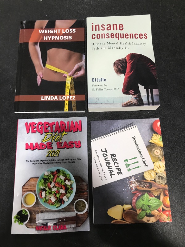 Photo 1 of LOT OF 4 ASSORTED HEALTH & WELLNESS BOOKS. 