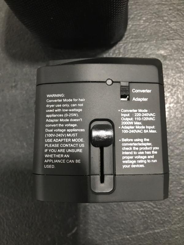 Photo 3 of GO TRAVEL 2000W TRAVEL CONVERTER ADAPTER