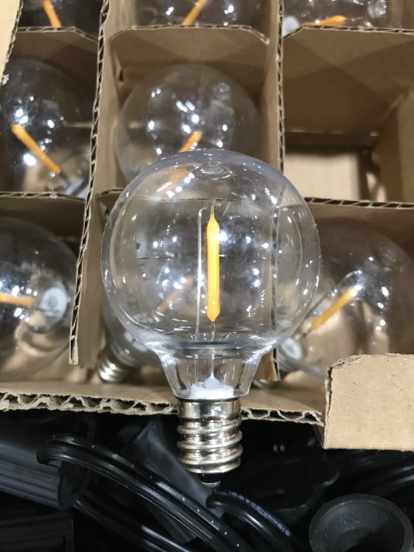 Photo 1 of 100FT. OUTDOOR BACKYARD/PATIO STRING LIGHTS. UNBRANDED. 