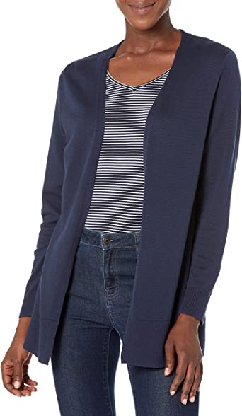Photo 1 of Amazon Essentials Women's Lightweight Open-Front Cardigan Sweater (Available in Plus Size)
SIZE LARGE.