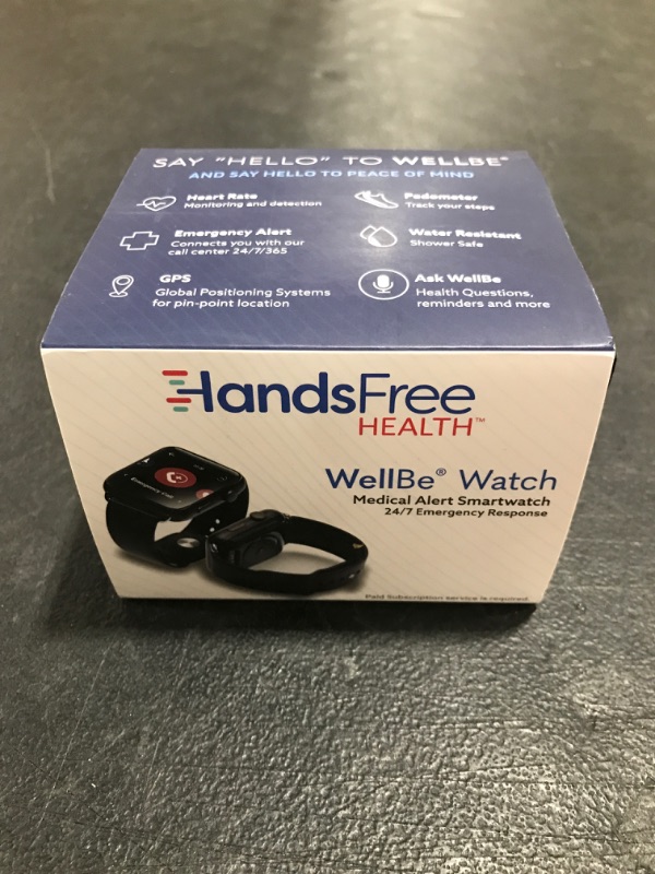 Photo 6 of HandsFree Health Smart Watch for Seniors - Medical Alert Systems for Seniors & Elderly - Senior Alert System Smart Watch - GPS Monitoring - 2-Way 4G SOS Communication Device - Monthly Subscription. OPEN BOX. 
