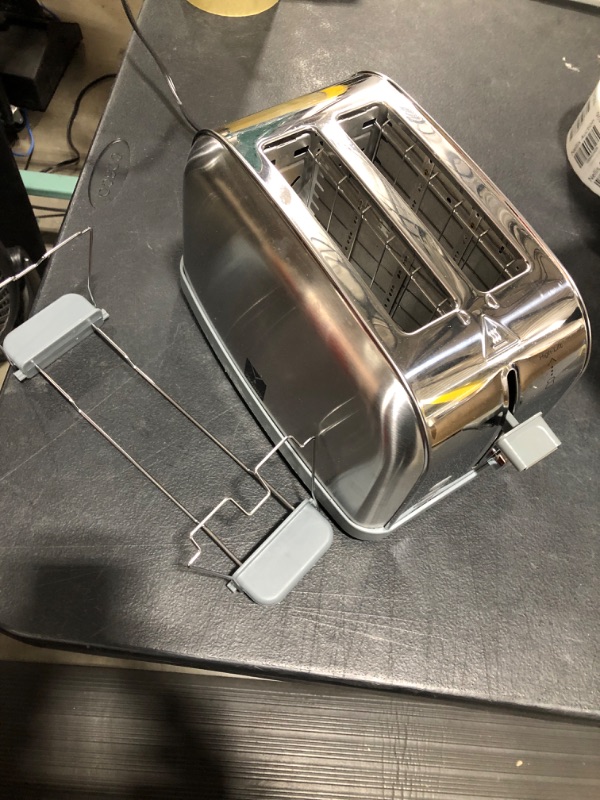 Photo 2 of 2 Slice Toaster with 7 Bread Shade Settings and Warming Rack