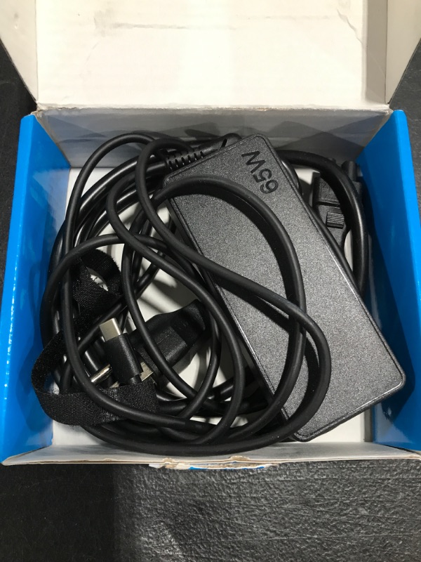 Photo 1 of 65 WATT POWER SUPPLY CABLE. OPEN BOX. PRIOR USE. 