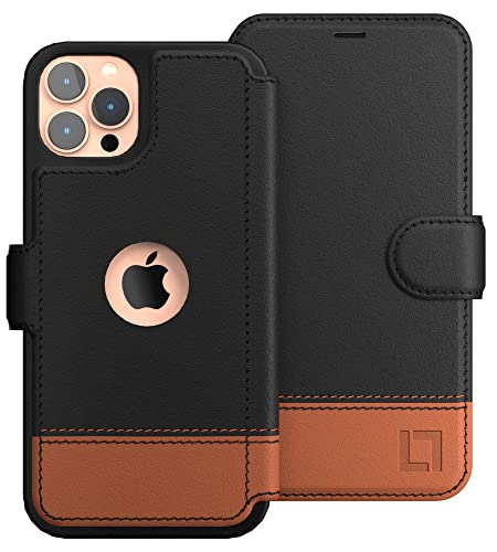 Photo 1 of LUPA iPhone 11 Pro Max Wallet Case -Slim iPhone 11 Pro Max Flip Case with Credit Card Holder - for Women & Men - Faux Leather I Phone 11 Pro Max Purse
