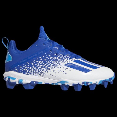 Photo 1 of Adidas Men's Adizero Spark Football Cleats Team Royal Blue/White, 10 / 11 - Football at Academy Sports. SIZE 10 US. PRIOR USE. 
