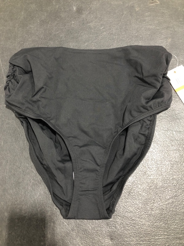 Photo 2 of Anne Cole High-Waist Bikini Bottoms Women's Swimsuit. SIZE SMALL.
