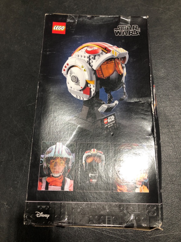 Photo 3 of LEGO Star Wars Luke Skywalker (Red Five) Helmet 75327 Building Set for Adults (675 Pieces)
BOX DAMAGE. 