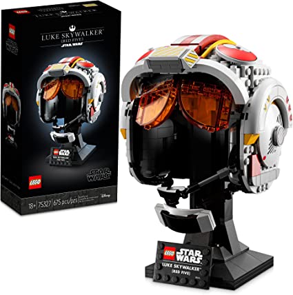 Photo 1 of LEGO Star Wars Luke Skywalker (Red Five) Helmet 75327 Building Set for Adults (675 Pieces)
BOX DAMAGE. 