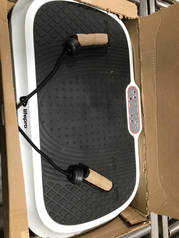 Photo 1 of LifePro Waver Vibration Plate Exercise Machine - Whole Body Workout Vibration Fitness Platform w/ Loop Bands - Home Training Equipment for Weight Loss & Toning