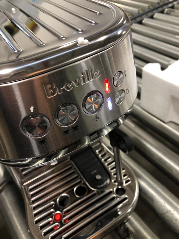 Photo 4 of Breville Bambino Plus Espresso Machine, Brushed Stainless Steel, BES500BSS
