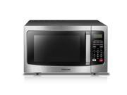 Photo 1 of Toshiba EM131A5C-SS Microwave Oven with Smart Sensor Easy Clean Interior ECO Mode and Sound on/Off 1.2 Cu.ft Stainless Steel
