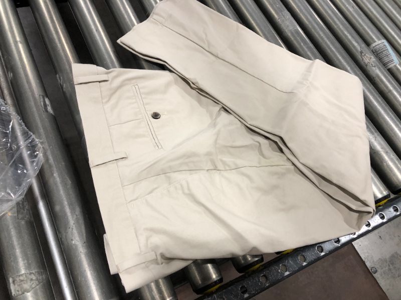 Photo 1 of AMAZON ESSENTIALS MENS KHAKI PANTS, SIZE 34W X 30L