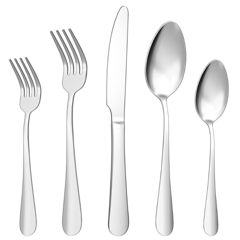 Photo 1 of 20 PIECES ELEGANT SILVERWARE SET