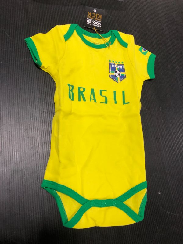 Photo 1 of BABIES BRAZIL ONESIE, SIZE 12-18M