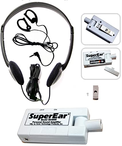 Photo 1 of SuperEar Personal Sound Amplification Product Model SE5000 Increases Ambient Sound Gain 50dB
