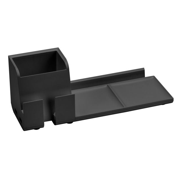 Photo 1 of Konnect Desk Organizer Power Base with Phone Stand, Black
