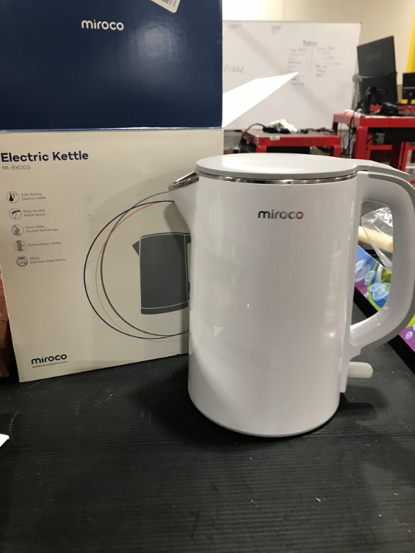 Photo 6 of Miroco Electric Pour-Over Kettle Water Boiler Auto Shut-off Tea Pot Fast Boiling