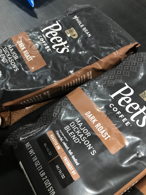 Photo 3 of 3 Pack of Peets Coffee Dark Roast 