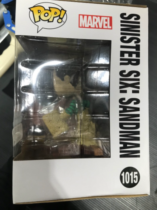 Photo 3 of Funko Pop! Marvel Sinister Six: Sandman Beyond Amazing Collection Amazon Exclusive Figure