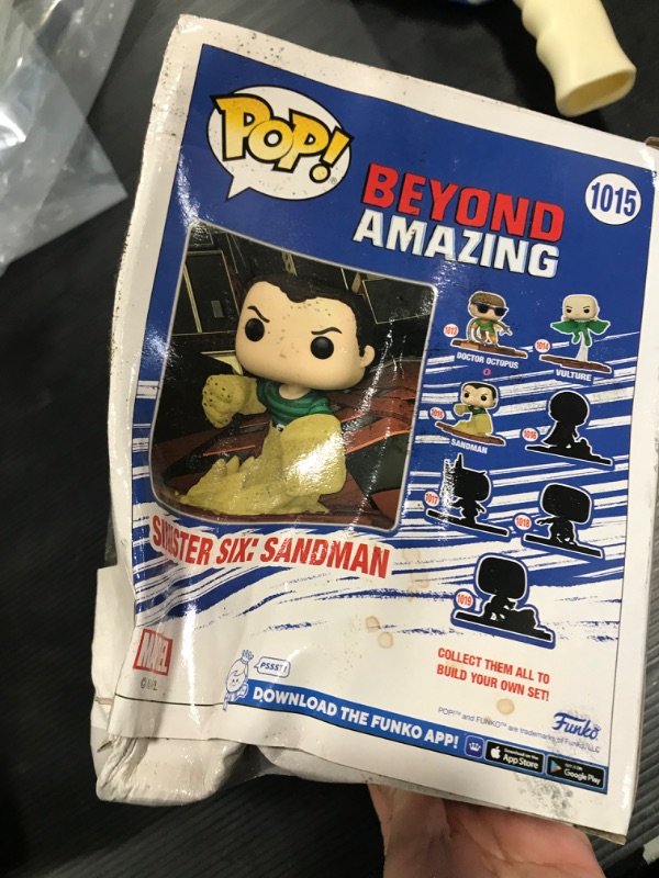 Photo 3 of Funko Pop! Marvel Sinister Six: Sandman Beyond Amazing Collection Amazon Exclusive Figure