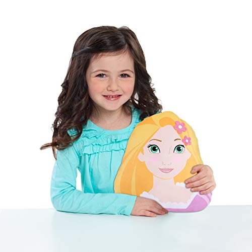 Photo 1 of 2 CT Disney Princess Character Head 13-Inch Plush Rapunzel, Tangled, Soft Pillow Buddy Toy for Kids, by Just Play
