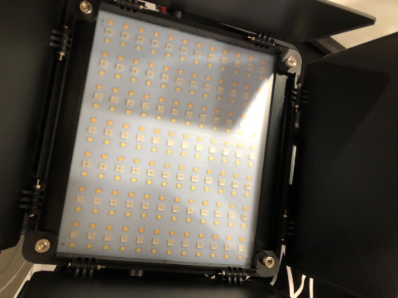 Photo 1 of GVM RGB LED Video Lighting Kit, 800D Studio Video Lights with APP Control, Video Lighting Kit for YouTube Photography Lighting, 3 Packs Led Light Panel, 3200K-5600K, 8 Kinds of The Scene Lights