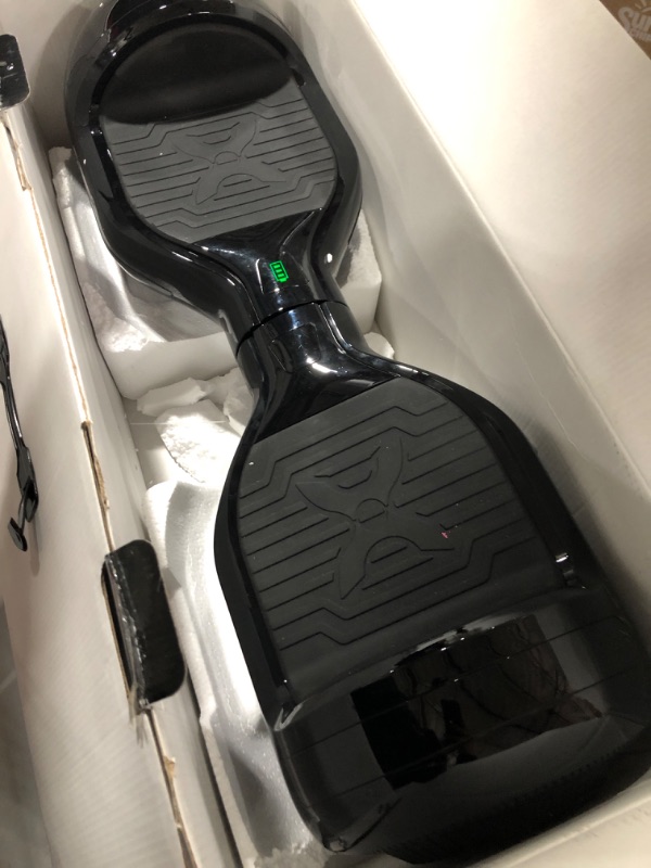 Photo 2 of Hover-1 Origin Electric Hoverboard | 7MPH Top Speed, 6 Mile Range, 5HR Full-Charge, Built-In Bluetooth Speaker, Rider Modes: Beginner to Expert, Black