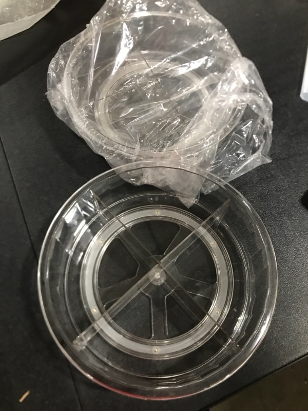 Photo 1 of 2 pack of plastic lazy susan organizer 