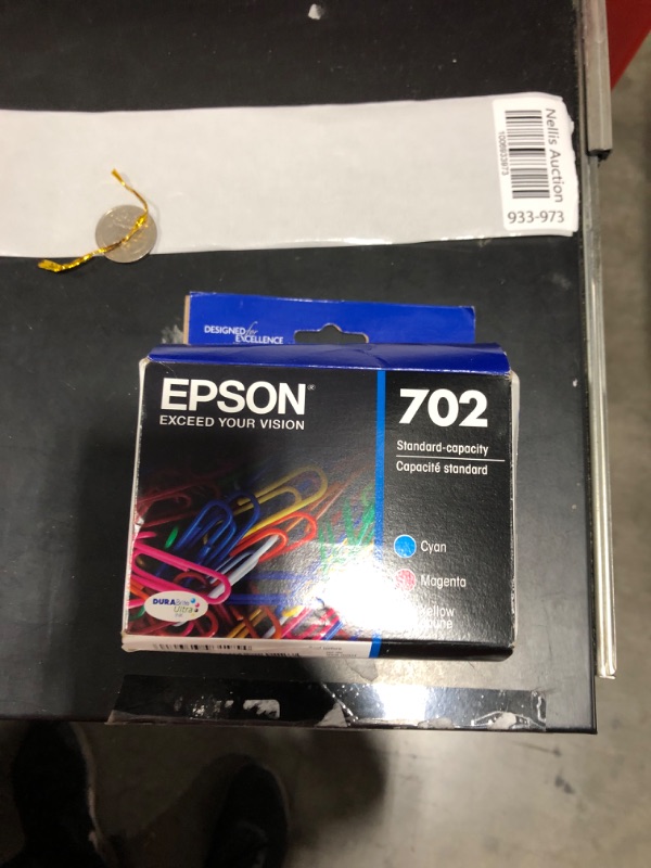 Photo 2 of EPSON T702 DURABrite Ultra -Ink Standard Capacity Black & Color -Cartridge Combo Pack (T702120-BCS) for select Epson WorkForce Pro Printers
