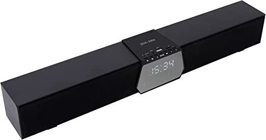 Photo 1 of ASIYUN Soundbar, Desktop Speakers with Subwoofer, Wired and Wireless Bluetooth 5.0 Sound Bar for Home Theater, PC, Gaming, Tablets and Cellphone
