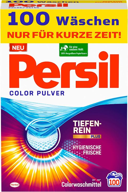 Photo 1 of Persil Laundry Detergent Color Mega Pack (100 Loads / 6.5 Kg)
