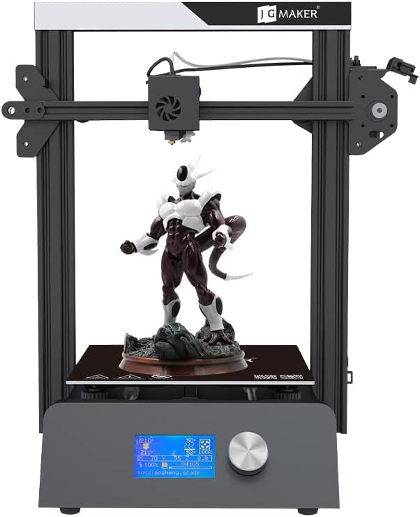 Photo 1 of JGMAKER Magic 3D Printer DIY Kit with Filament Run Out Detection Sensor and Resume Print Metal Base 3D Printers for Hobbist Education 220x220x250mm 110V US Plug