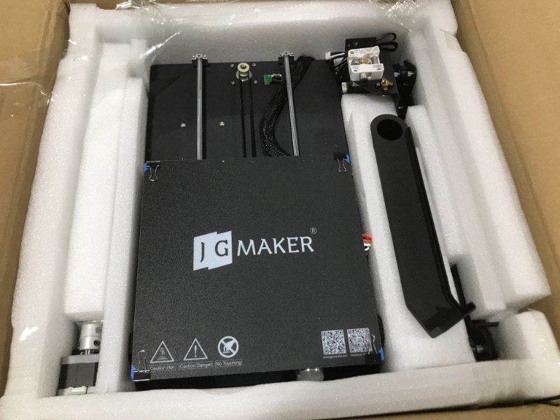 Photo 2 of JGMAKER Magic 3D Printer DIY Kit with Filament Run Out Detection Sensor and Resume Print Metal Base 3D Printers for Hobbist Education 220x220x250mm 110V US Plug