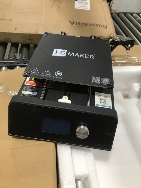 Photo 3 of JGMAKER Magic 3D Printer DIY Kit with Filament Run Out Detection Sensor and Resume Print Metal Base 3D Printers for Hobbist Education 220x220x250mm 110V US Plug