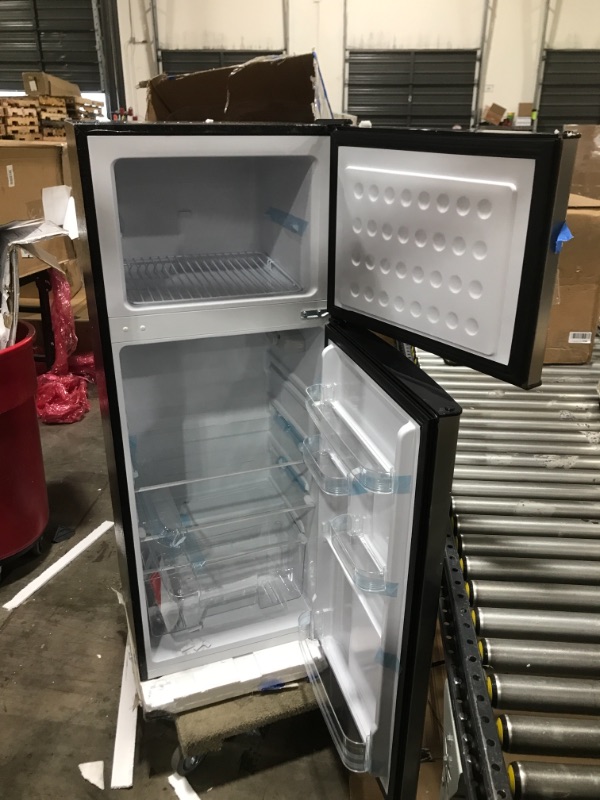 Photo 3 of Frigidaire EFR751, 2 Door Apartment Size Refrigerator with Freezer, 7.2 cu ft, Platinum Series, Stainless Steel, 7.5
