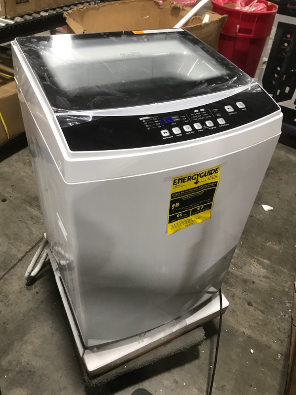 Photo 2 of BLACK+DECKER BPWM30W Portable Clothes Washer for Apartments, Dorms, RVs, 6 Cycle Selection & 26.5 lbs. Capacity
