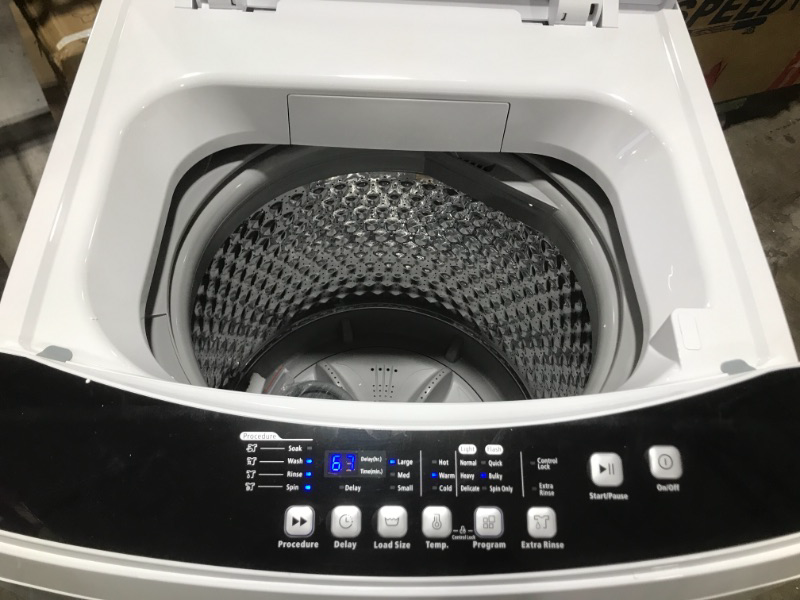 Photo 3 of BLACK+DECKER BPWM30W Portable Clothes Washer for Apartments, Dorms, RVs, 6 Cycle Selection & 26.5 lbs. Capacity
