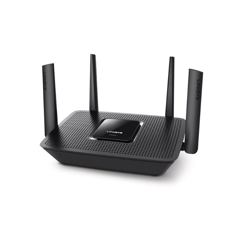 Photo 1 of  Linksys Max Stream Tri Band AC2200 Wi-Fi Router Black (EA8300) 