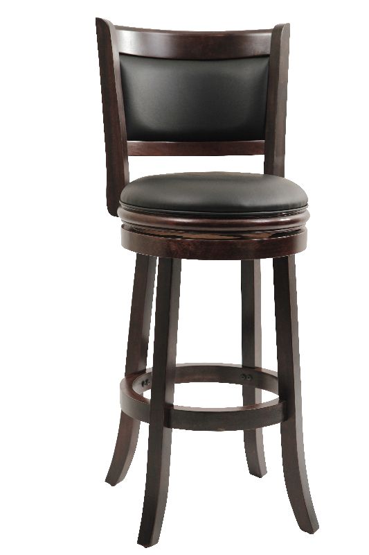 Photo 1 of  Boraam Augusta 29 Swivel Bar Stool Cappuccino 