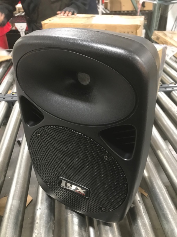Photo 1 of LyxPro 8" Inch Passive DJ PA Speaker System XLR,1/4,Speakon, Connections Daisy Chain Compatible, 8 Ohm, Lightweight, Stand Mountable , 8 Inch