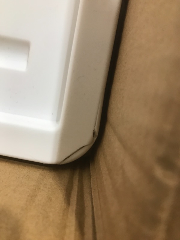 Photo 1 of Plastic Storage Bins with Lids-76 Qt Large Storage Bins with wheels,White Stackable Storage Bins with Open Front Door,Folding Storage Box,Cube Storage for Kitchen,Bedroom and Bathroom Organization 1 Pack 76Quart