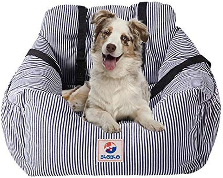 Photo 1 of BLOBLO Dog Car Seat Pet Booster Seat Pet Travel Safety Car Seat Dog Bed for Car with Storage Pocket
