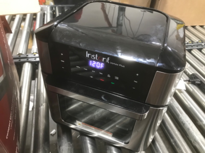 Photo 2 of Instant Pot Vortex Plus 10-Quart Air Fryer, 7-in-10 Rotisserie and Convection Oven, Roast, Bake, Dehydrate and Warm, with EvenCrisp Technology