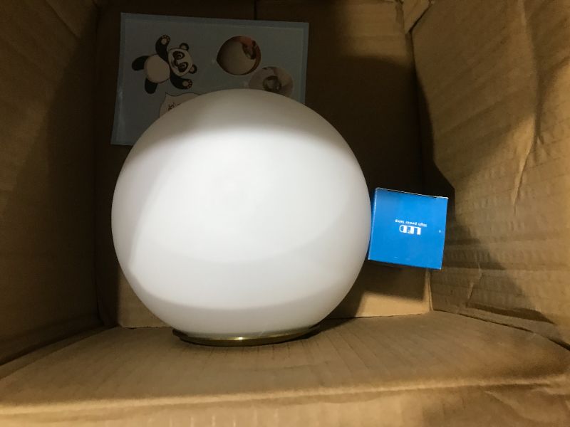 Photo 1 of BOKT Mid Century Modern 1-Light Pendant Lighting, Golden with White Frosted Glass Globe Lampshade Pendant Adjustable Indoor Hanging Light Fixture for Bedroom Bedside Restaurant
