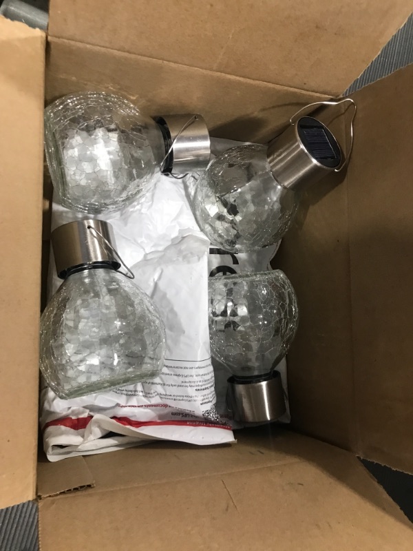 Photo 1 of Solar Lawn Lights 4pcs