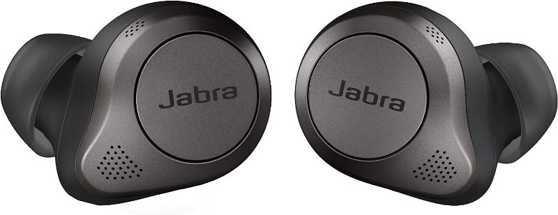 Photo 1 of Jabra Elite 85T True Wireless Earbuds with Advance ANC and 2 Charging Pads
